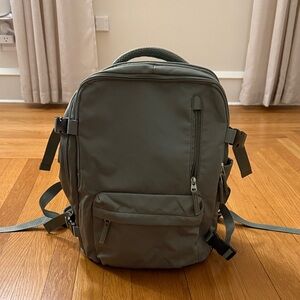 Travel Sage Green Backpack